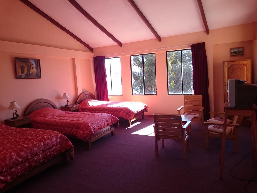 Hostal Real Los Andes Del Lago Copacabana  Buitenkant foto