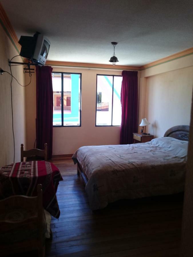 Hostal Real Los Andes Del Lago Copacabana  Buitenkant foto